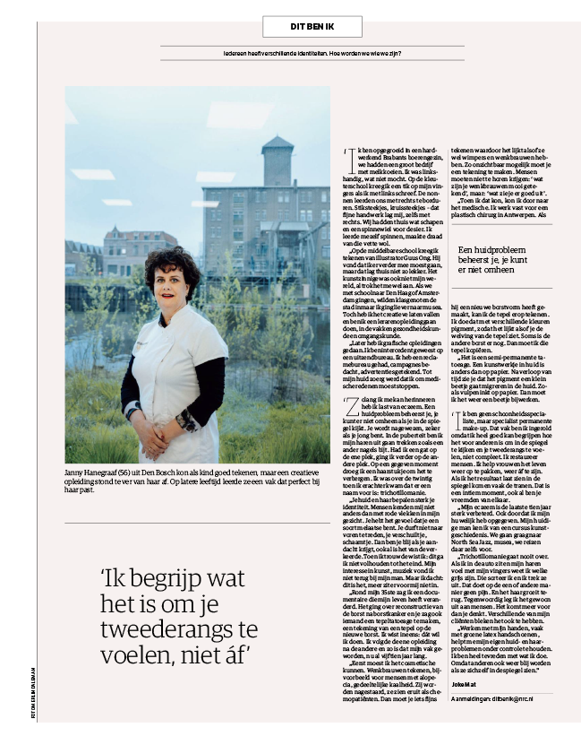 Janny Hanegraaf - Dit ben ik - NRC