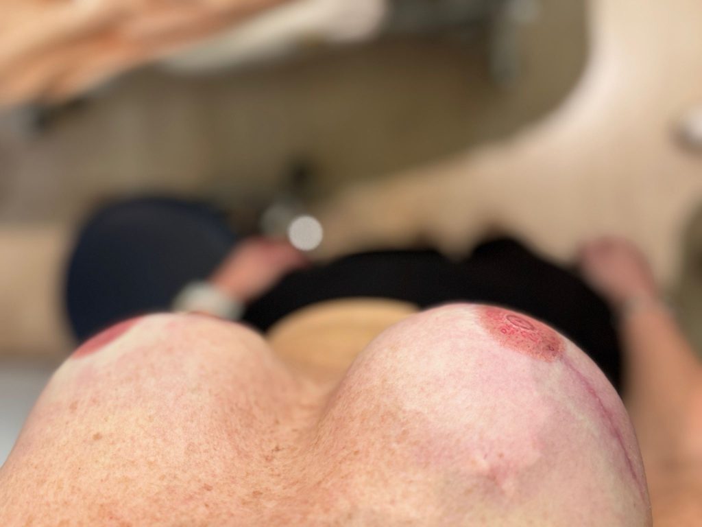 Borsten gefotografeerd van boven - bij blog